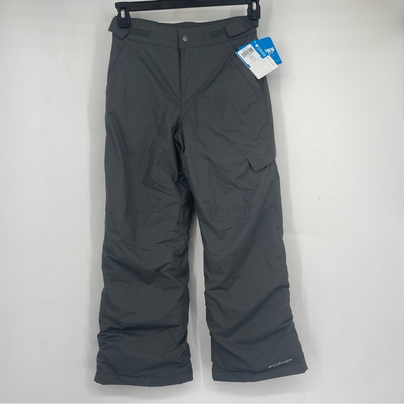 Columbia Other - Columbia OutGrown Youth Medium 10 12 Nylon Ski Snow Pants Gray Waterproof NWT